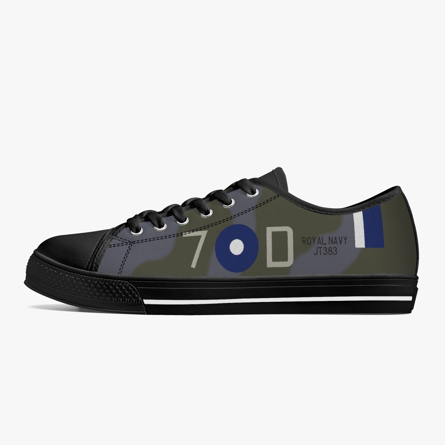 F4U Corsair "7-D" Low Top Canvas Shoes - I Love a Hangar