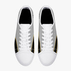 P-51 of Lt Col Edward McComas Low Top Canvas Shoes - I Love a Hangar