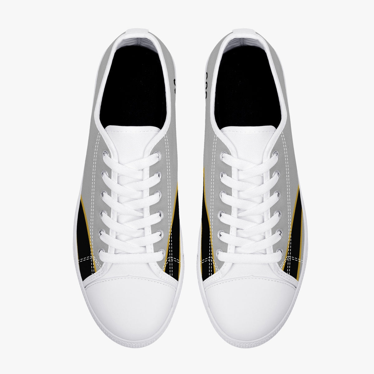 P-51 of Lt Col Edward McComas Low Top Canvas Shoes - I Love a Hangar