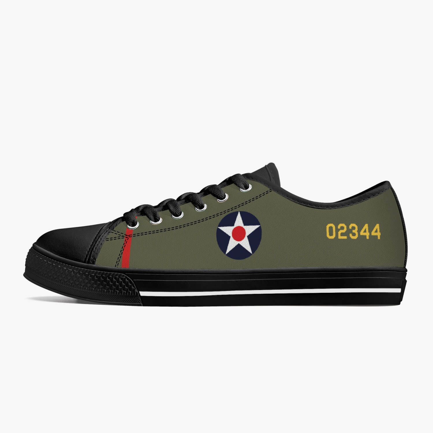 B-25 "Doolittle Raiders" Low Top Canvas Shoes - I Love a Hangar