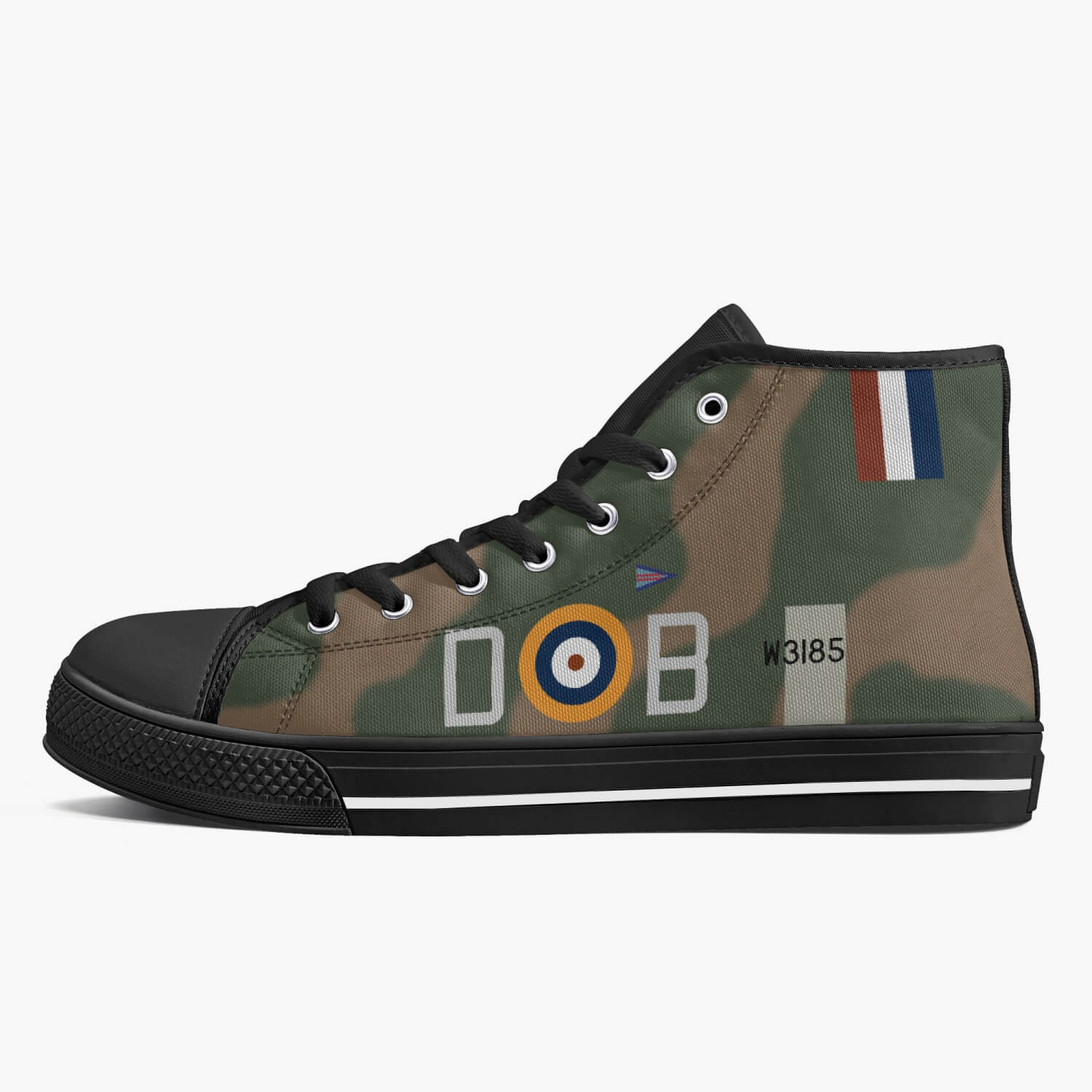 Spitfire "D-B" High Top Canvas Shoes - I Love a Hangar