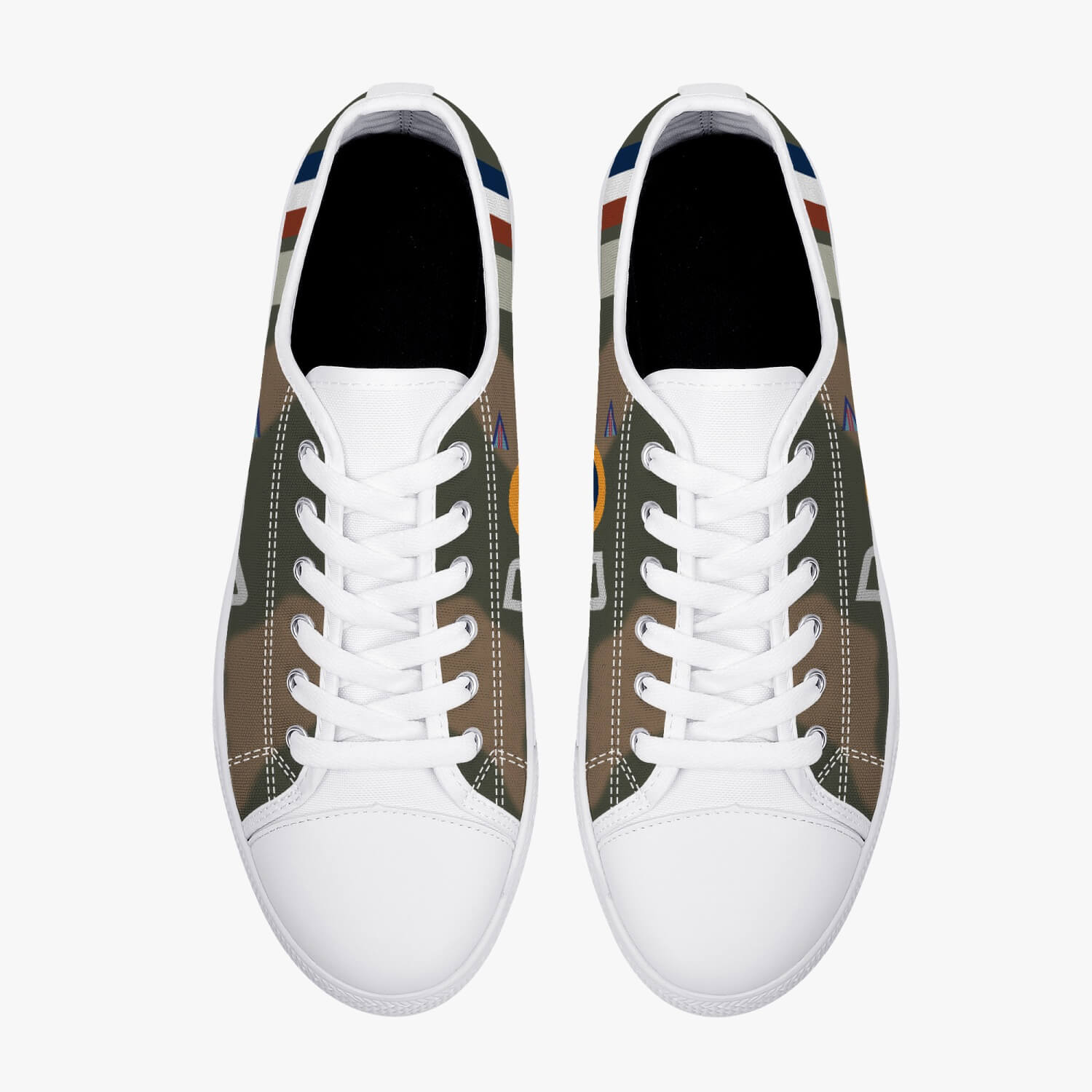 Spitfire "D-B" Low Top Canvas Shoes - I Love a Hangar