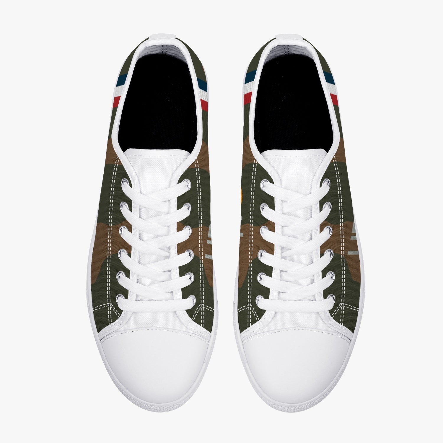 Hurricane "UP-W" Low Top Canvas Shoes - I Love a Hangar