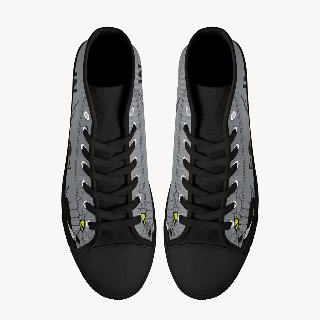 A-10 "Blacksnakes" High Top Canvas Shoes - I Love a Hangar