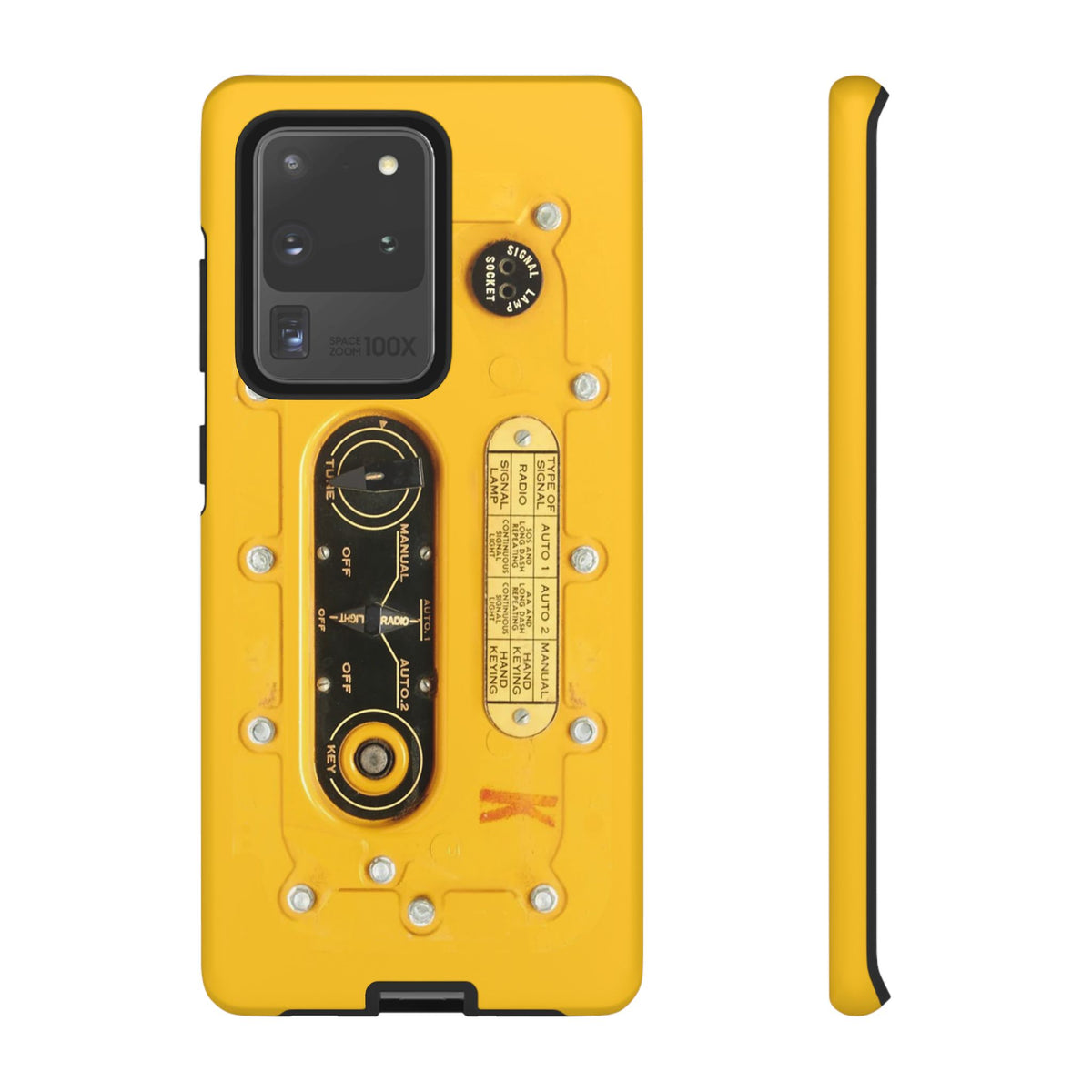 SCR-578 "Gibson Girl" Survival Radio Style Tough Phone Cases – Samsung Galaxy Compatible