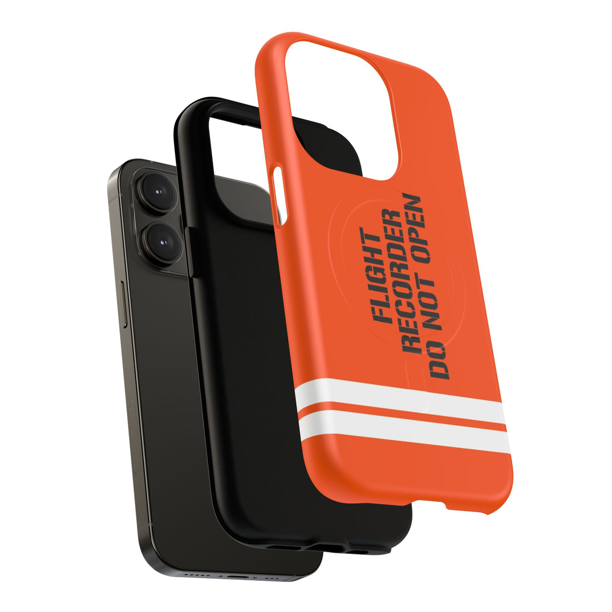Flight Data Recorder Style Tough Magnetic Phone Cases – iPhone Compatible