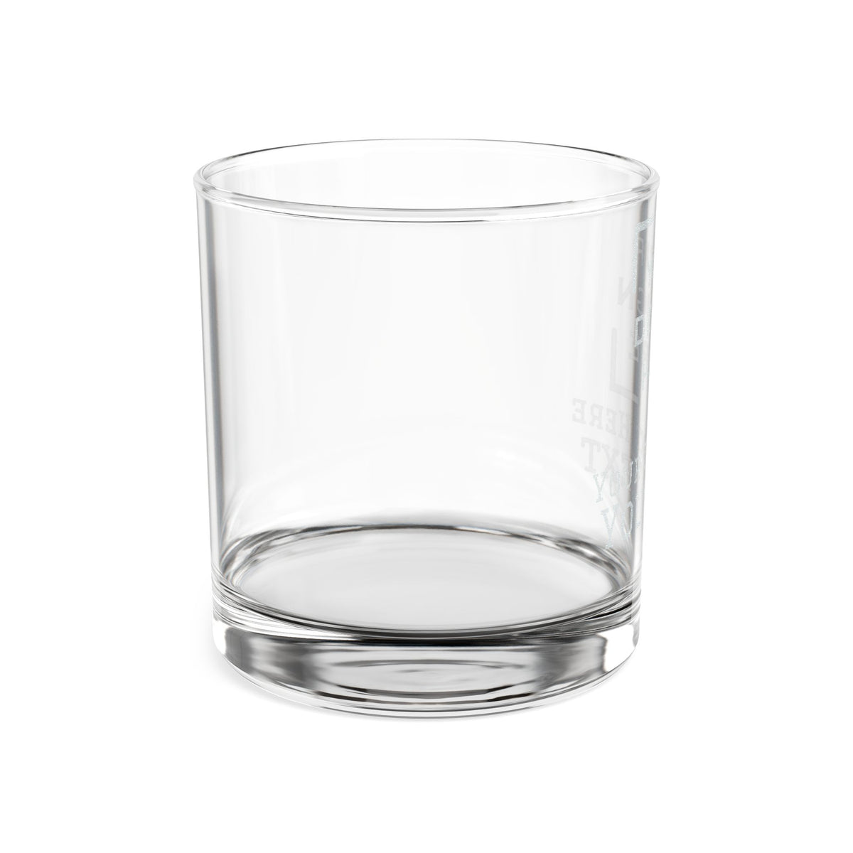 Custom Engraved Rocks Glass, 10.5oz (Engraving) - I Love a Hangar