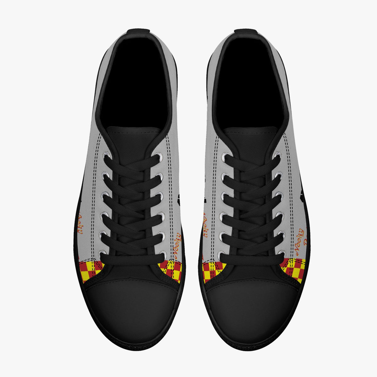 P-51 "Nooky Booky IV" Low Top Canvas Shoes - I Love a Hangar
