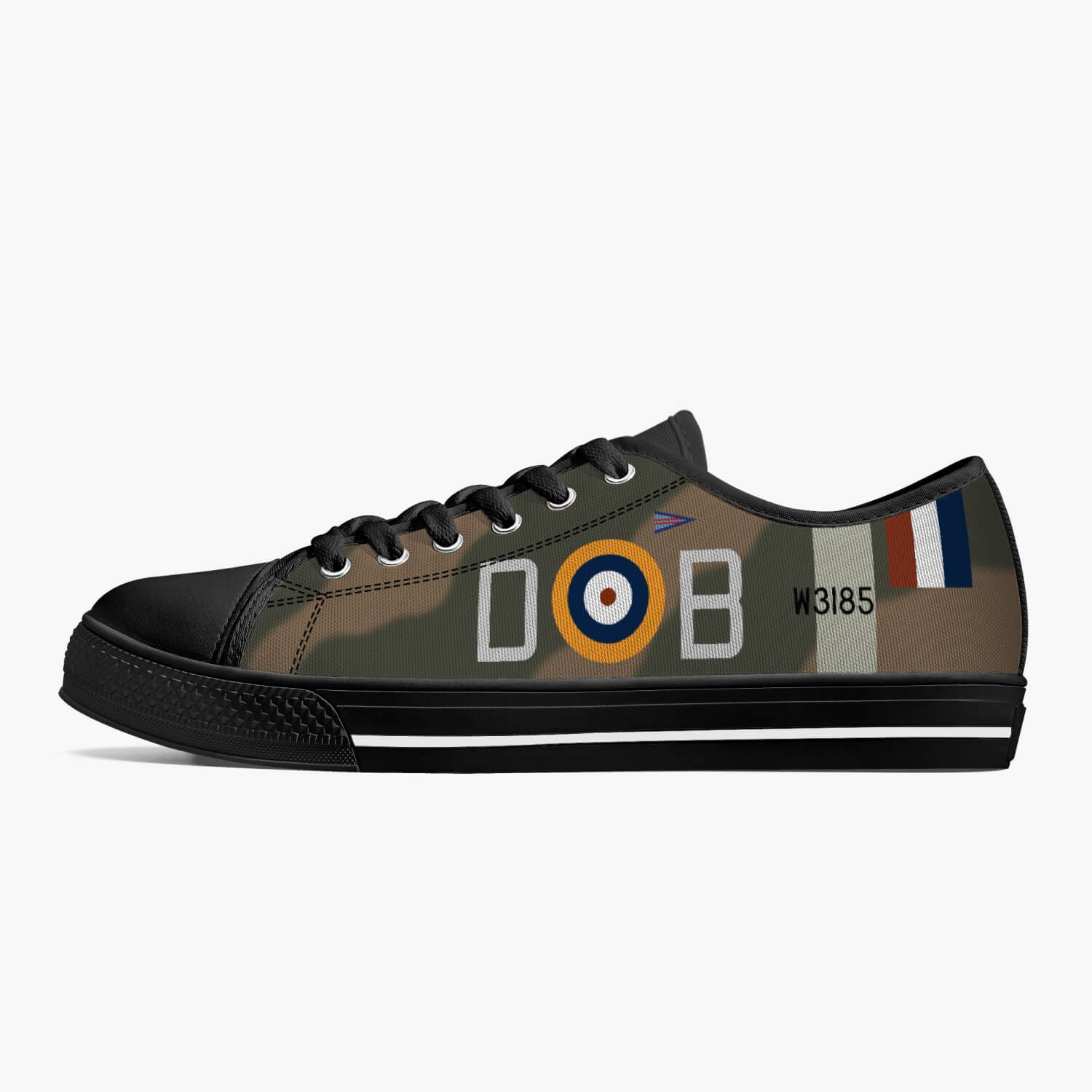 Spitfire "D-B" Low Top Canvas Shoes - I Love a Hangar