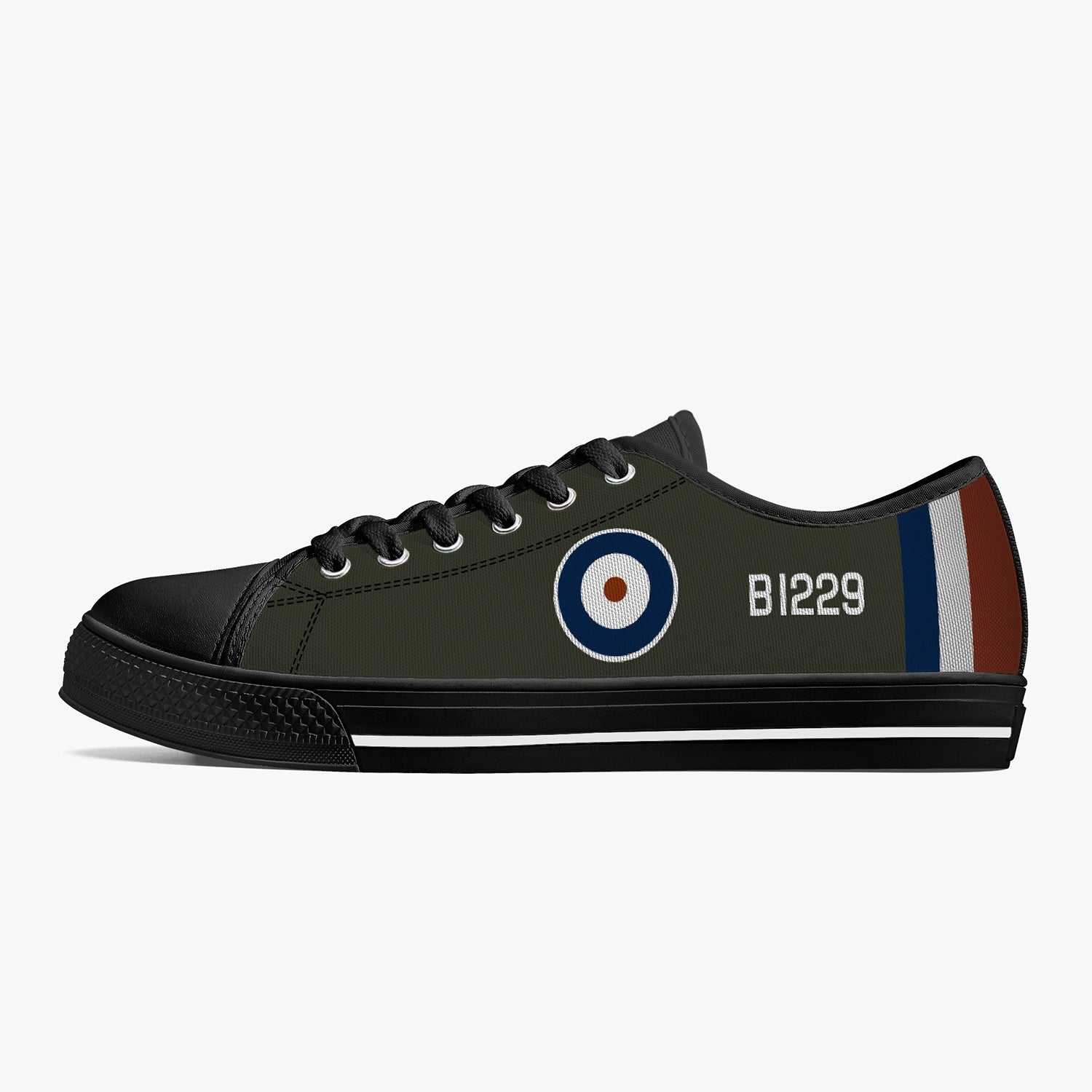 Bristol F2B B1229 Low Top Canvas Shoes - I Love a Hangar