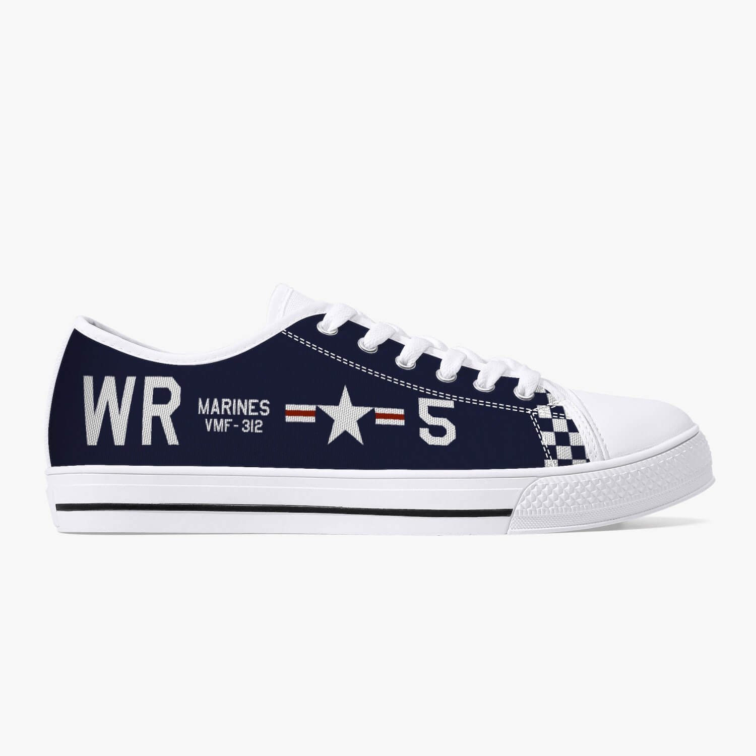 F4U Corsair "WR5" Low Top Canvas Shoes - I Love a Hangar