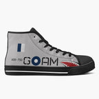 P-51 "AM-G" High Top Canvas Shoes - I Love a Hangar