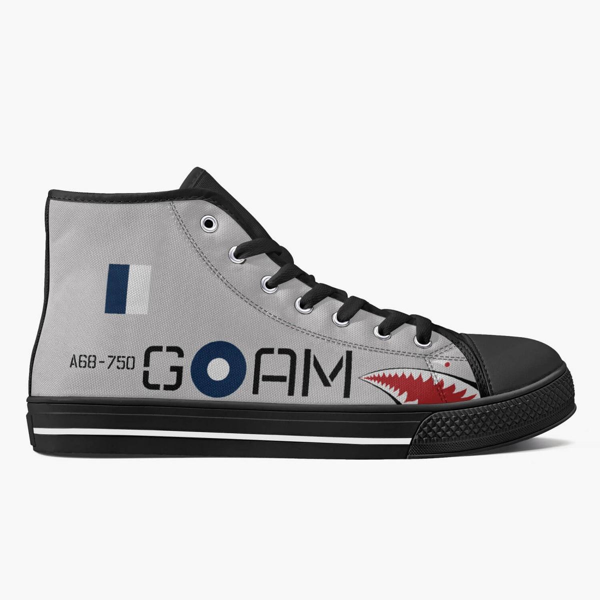 P-51 "AM-G" High Top Canvas Shoes - I Love a Hangar
