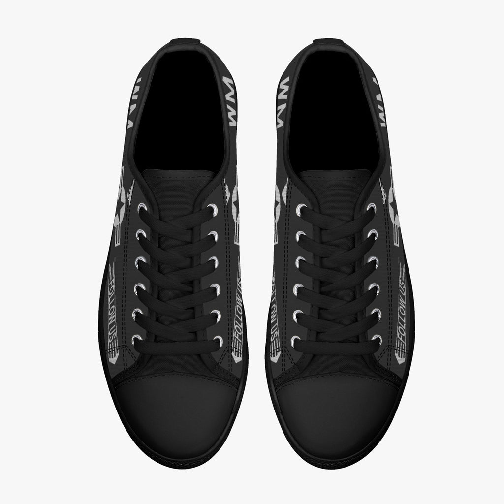 B-2 "Spirit" Low Top Canvas Shoes - I Love a Hangar