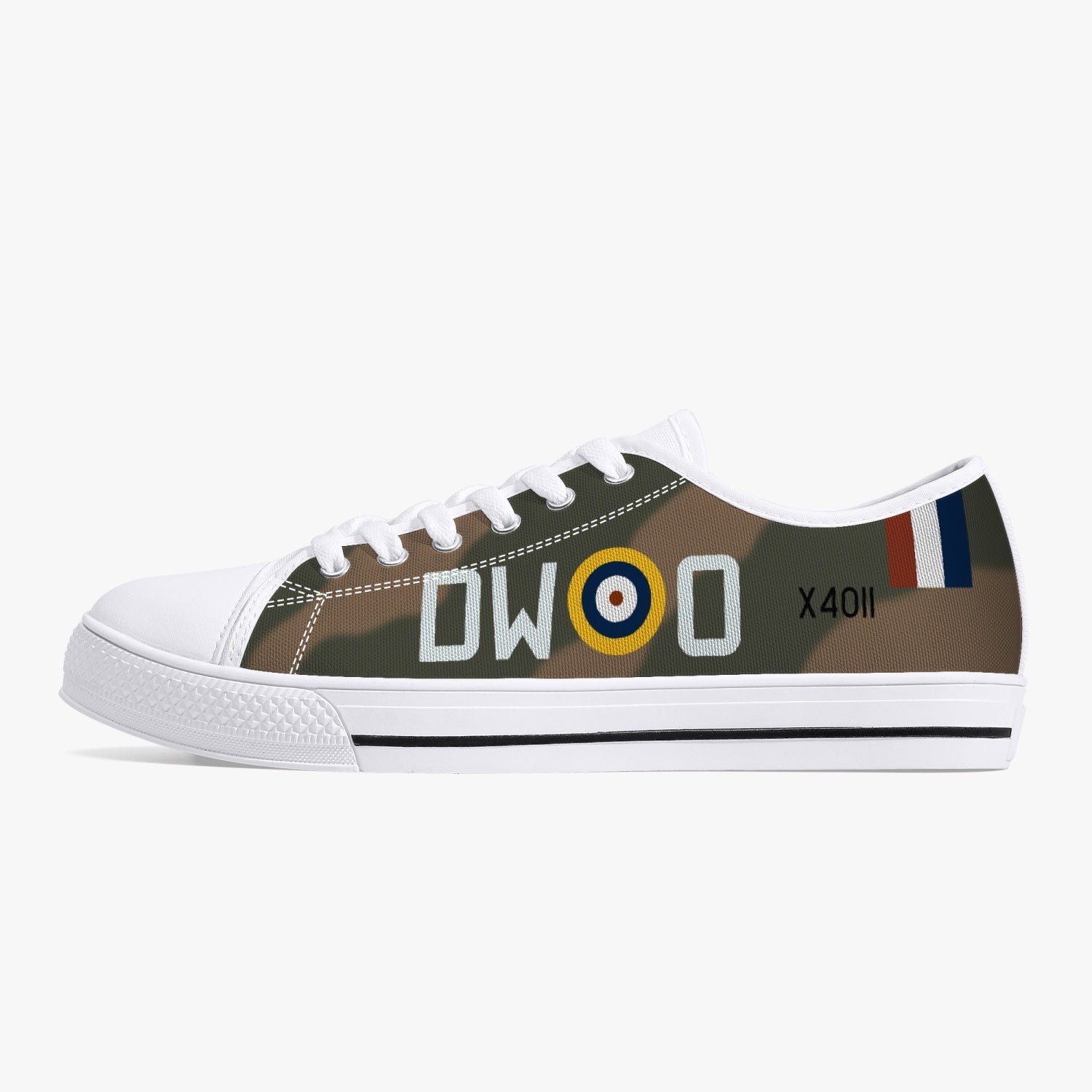 Spitfire "DW-O" Low Top Canvas Shoes - I Love a Hangar