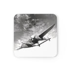 P-38 Lightning Cork Back Coaster - I Love a Hangar