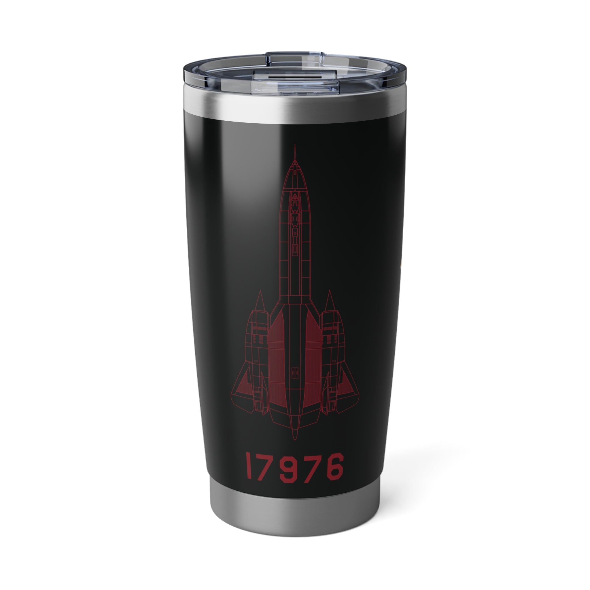 SR-71 "Blackbird" (61-7976) 20oz (590ml) Stainless Steel Tumbler