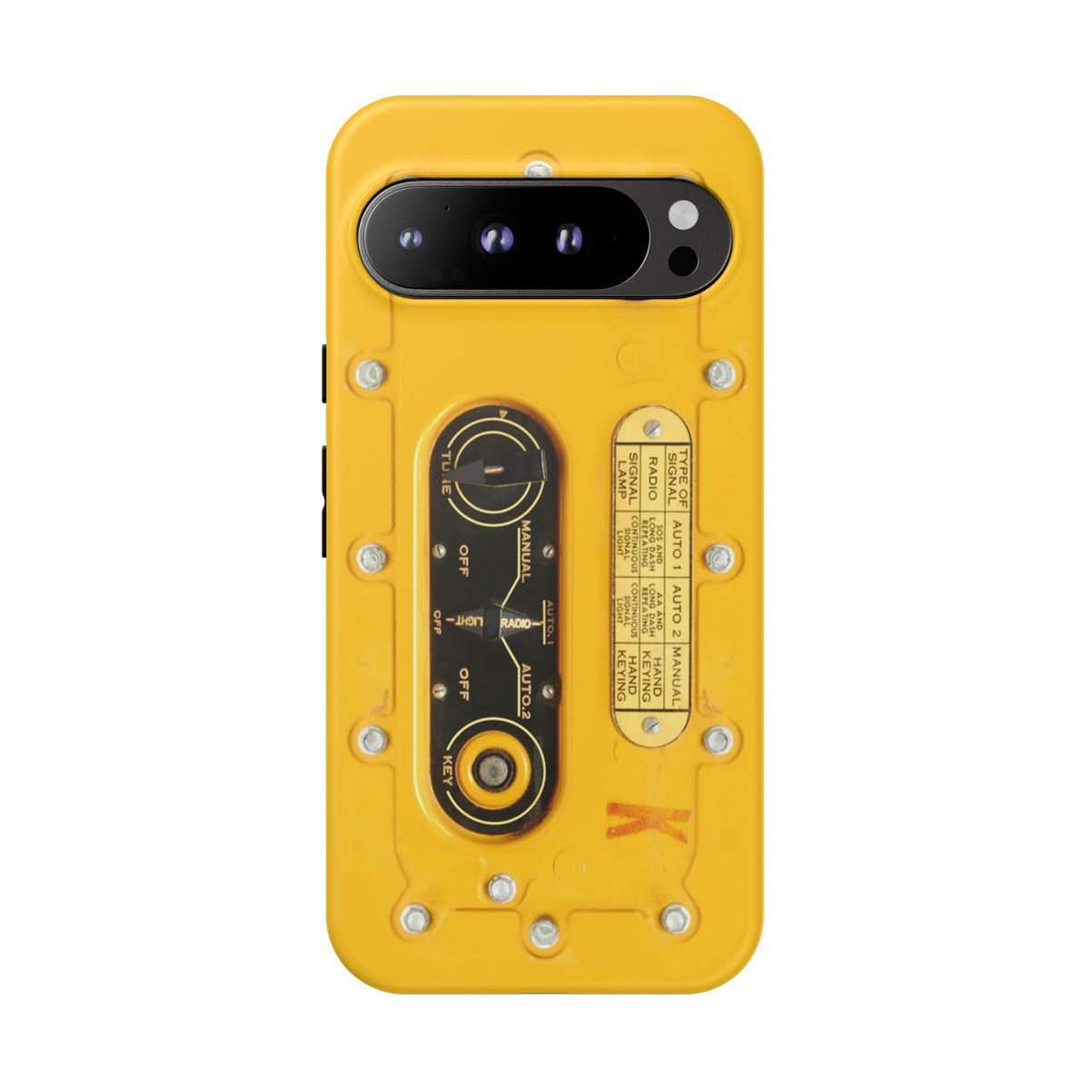 SCR-578 "Gibson Girl" Survival Radio Style Tough Phone Cases – Google Pixel Compatible