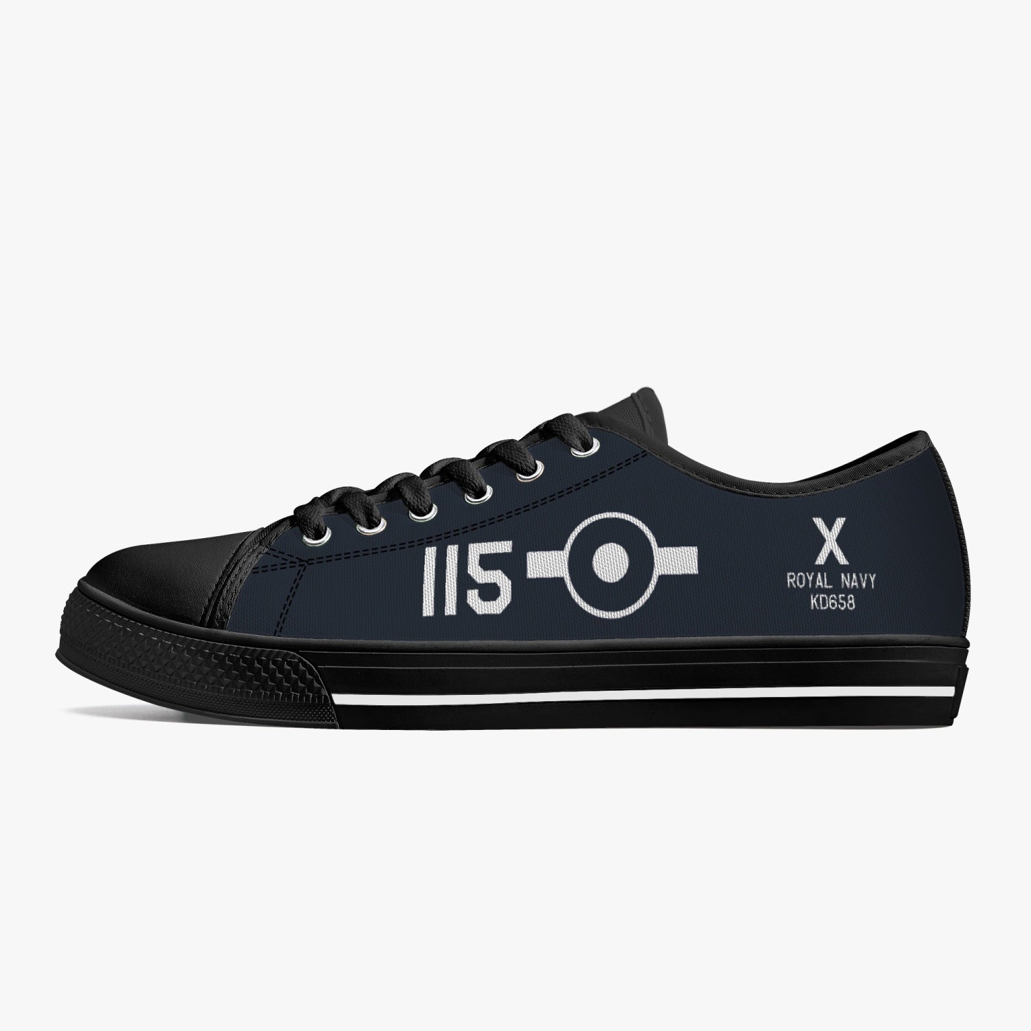 FG-1D Corsair  "X-115 " Low Top Canvas Shoes - I Love a Hangar