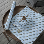 F-14 Tomcat Wrapping Paper -  Sky Blue - I Love a Hangar