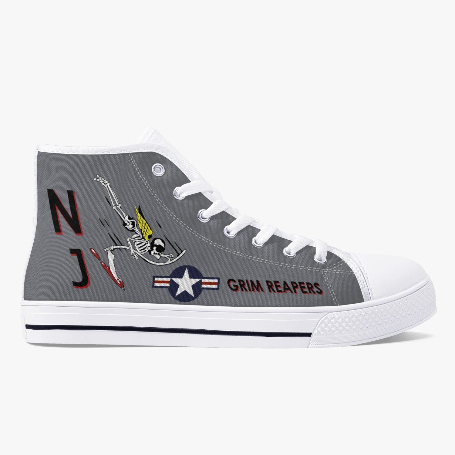 VFA-101 "Grim Reapers" High Top Canvas Shoes