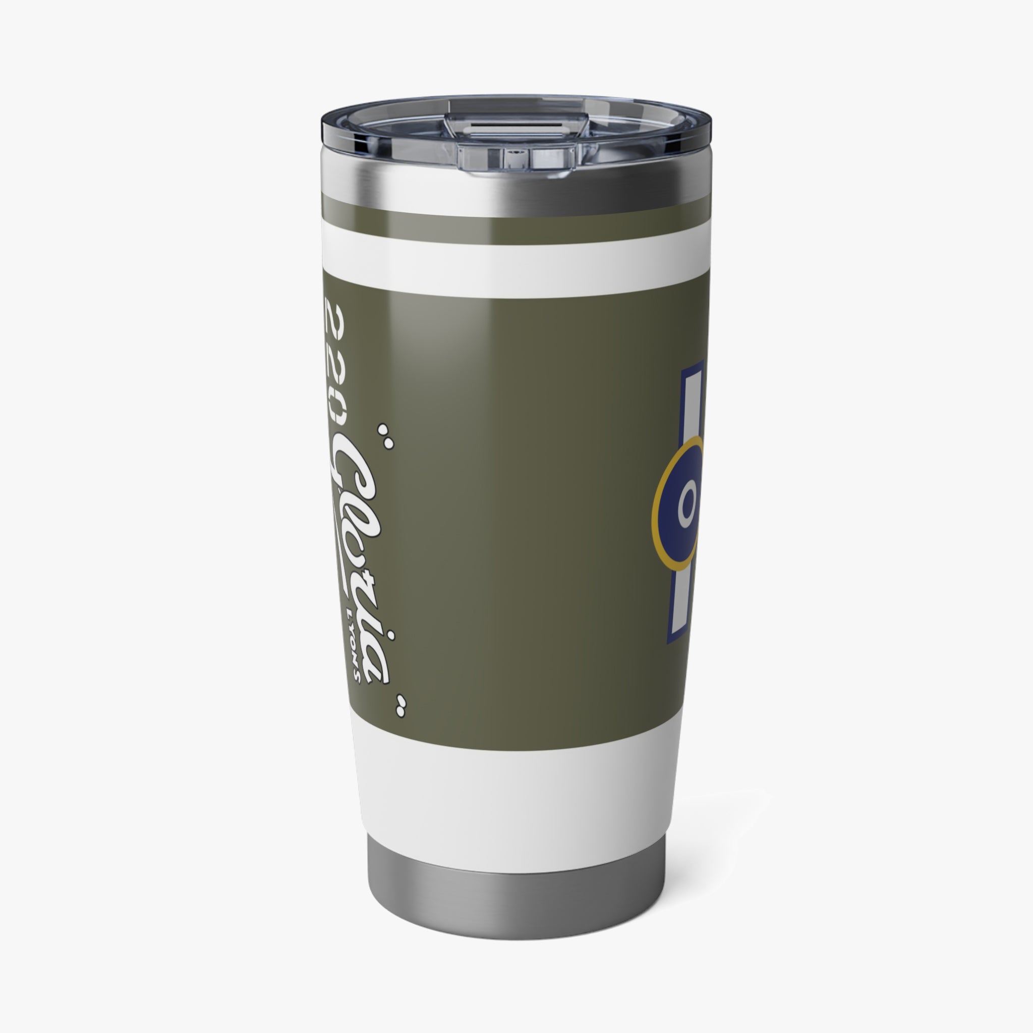 P-40 "Gloria Lyons" 20oz (590ml) Stainless Steel Tumbler - I Love a Hangar