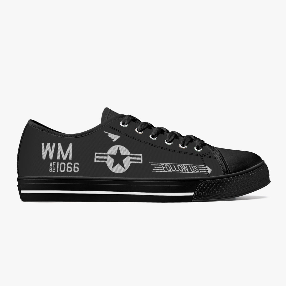 B-2 "Spirit" Low Top Canvas Shoes - I Love a Hangar