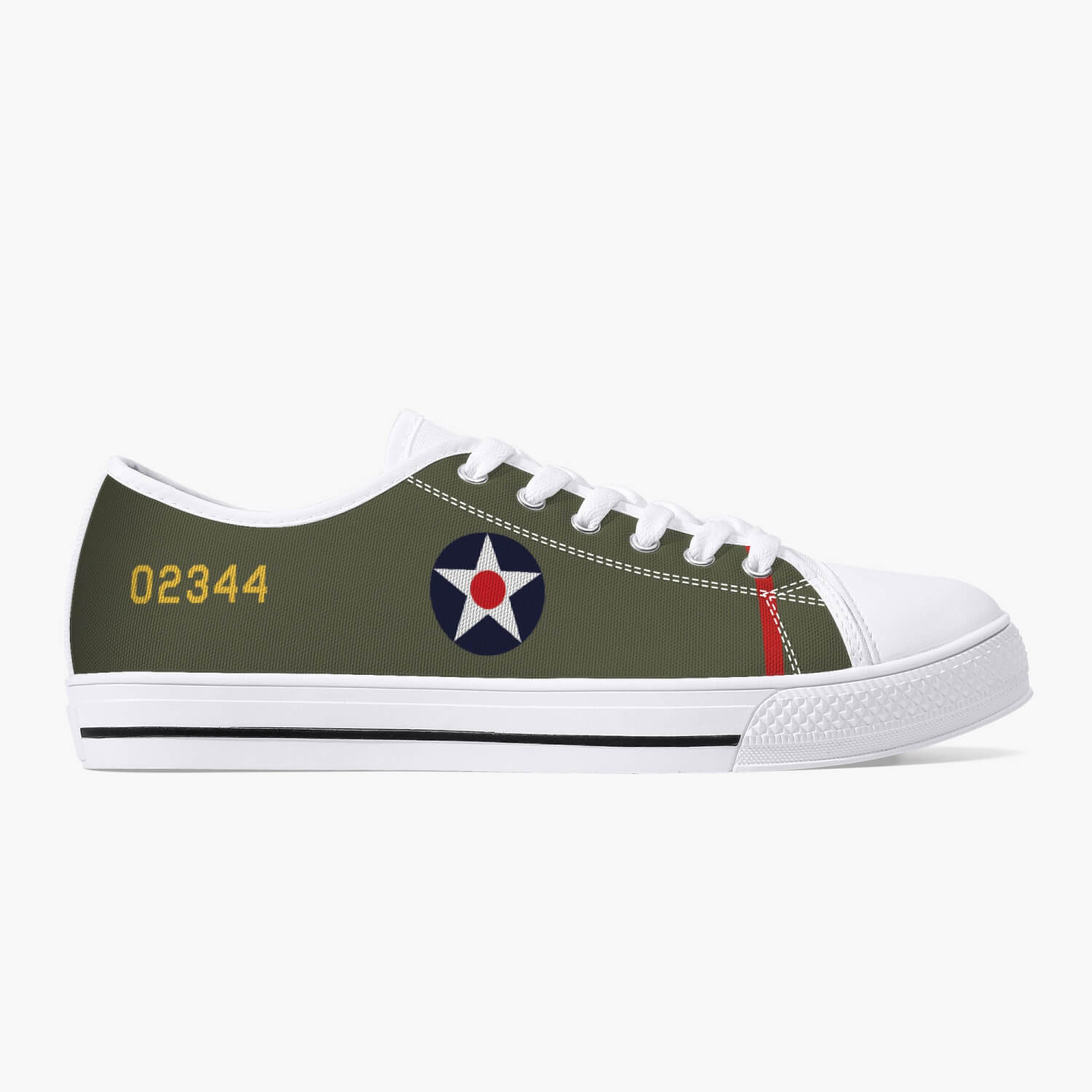 B-25 "Doolittle Raiders" Low Top Canvas Shoes - I Love a Hangar