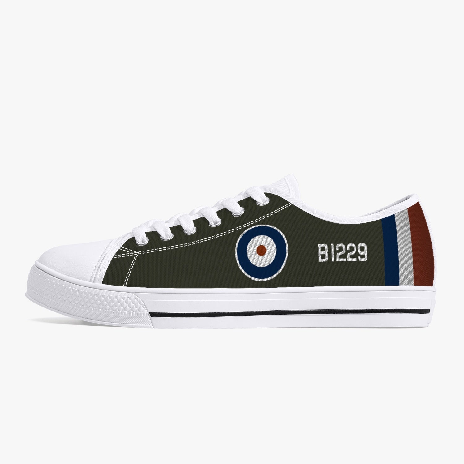 Bristol F2B B1229 Low Top Canvas Shoes - I Love a Hangar