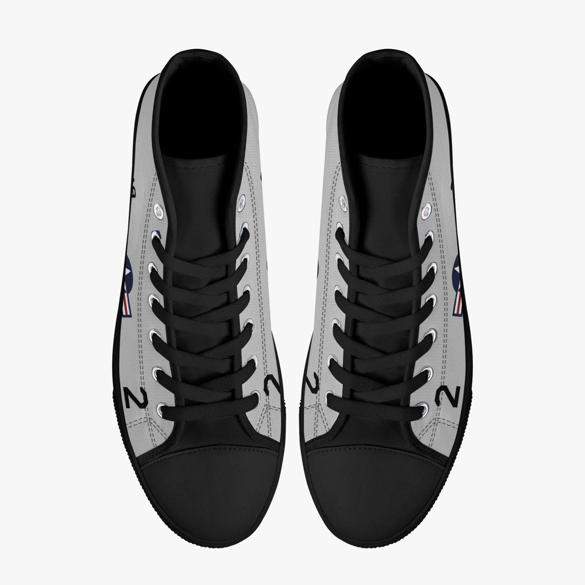 A-1 Skyraider of Col "Bernie" Fisher High Top Canvas Shoes - I Love a Hangar