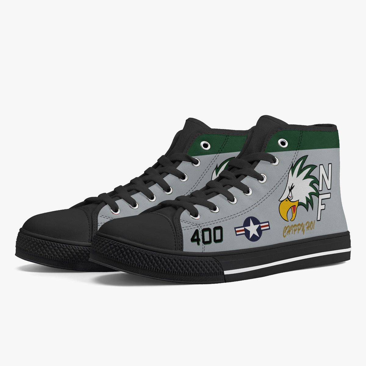 VFA-195 "Dambusters" High Top Canvas Shoes - I Love a Hangar