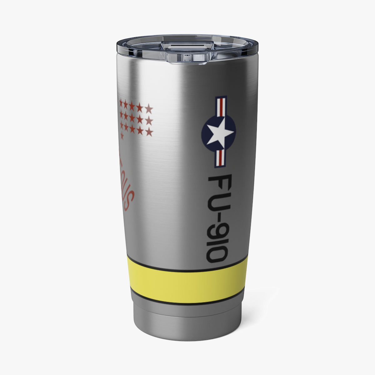 F-86 "Beauteous Butch II"  Inspired 20oz (590ml) Stainless Steel Tumbler - I Love a Hangar