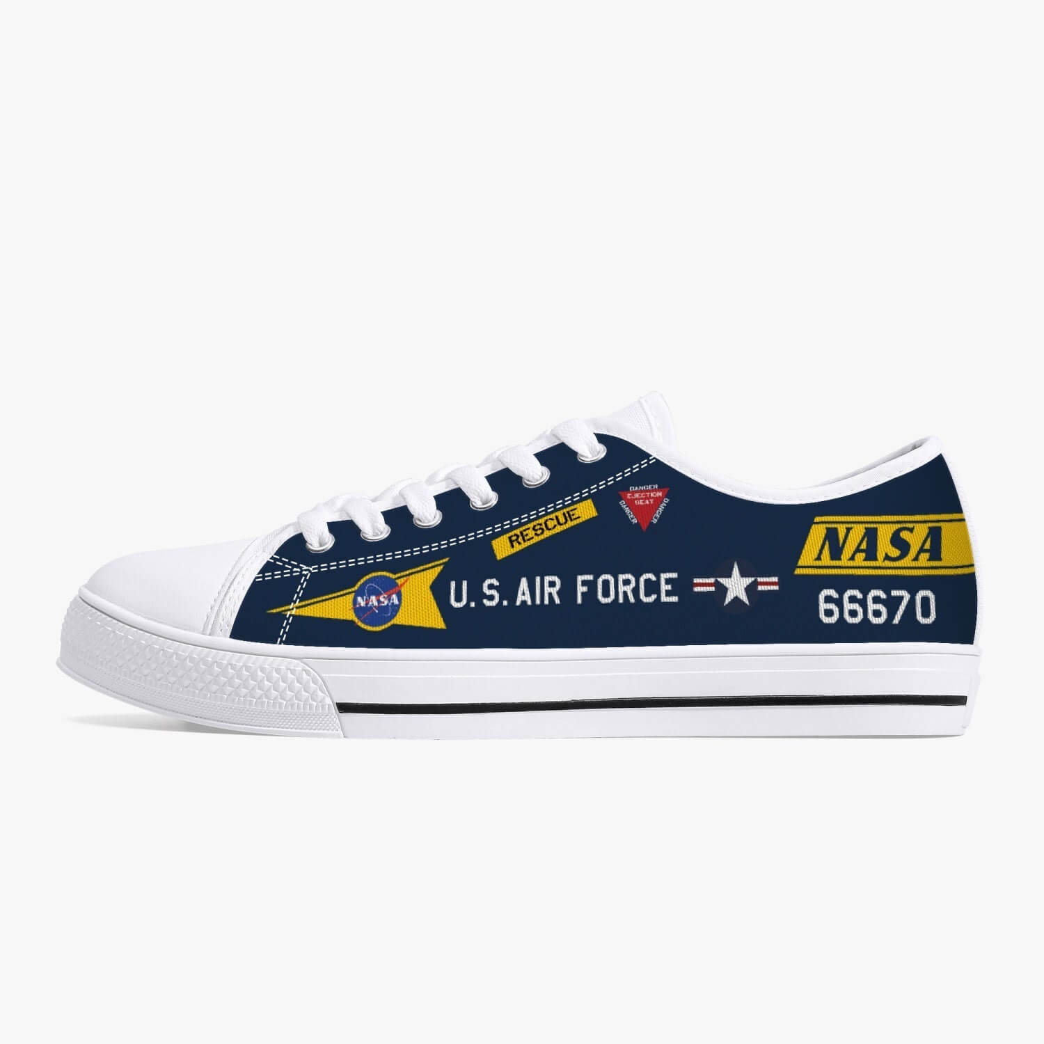 X-15 "56-6670" Low Top Canvas Shoes - I Love a Hangar