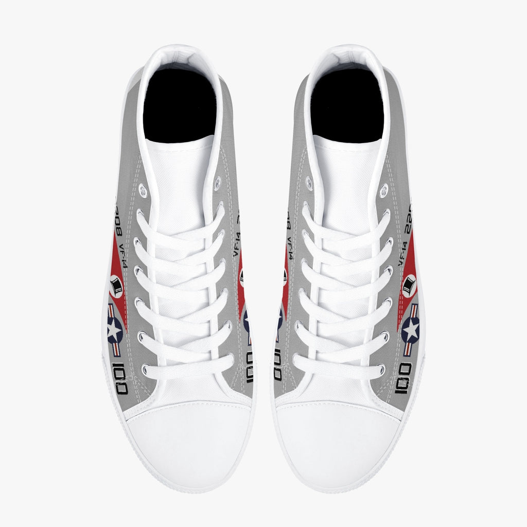 VF-14 "Tophatters" High Top Canvas Shoes - I Love a Hangar