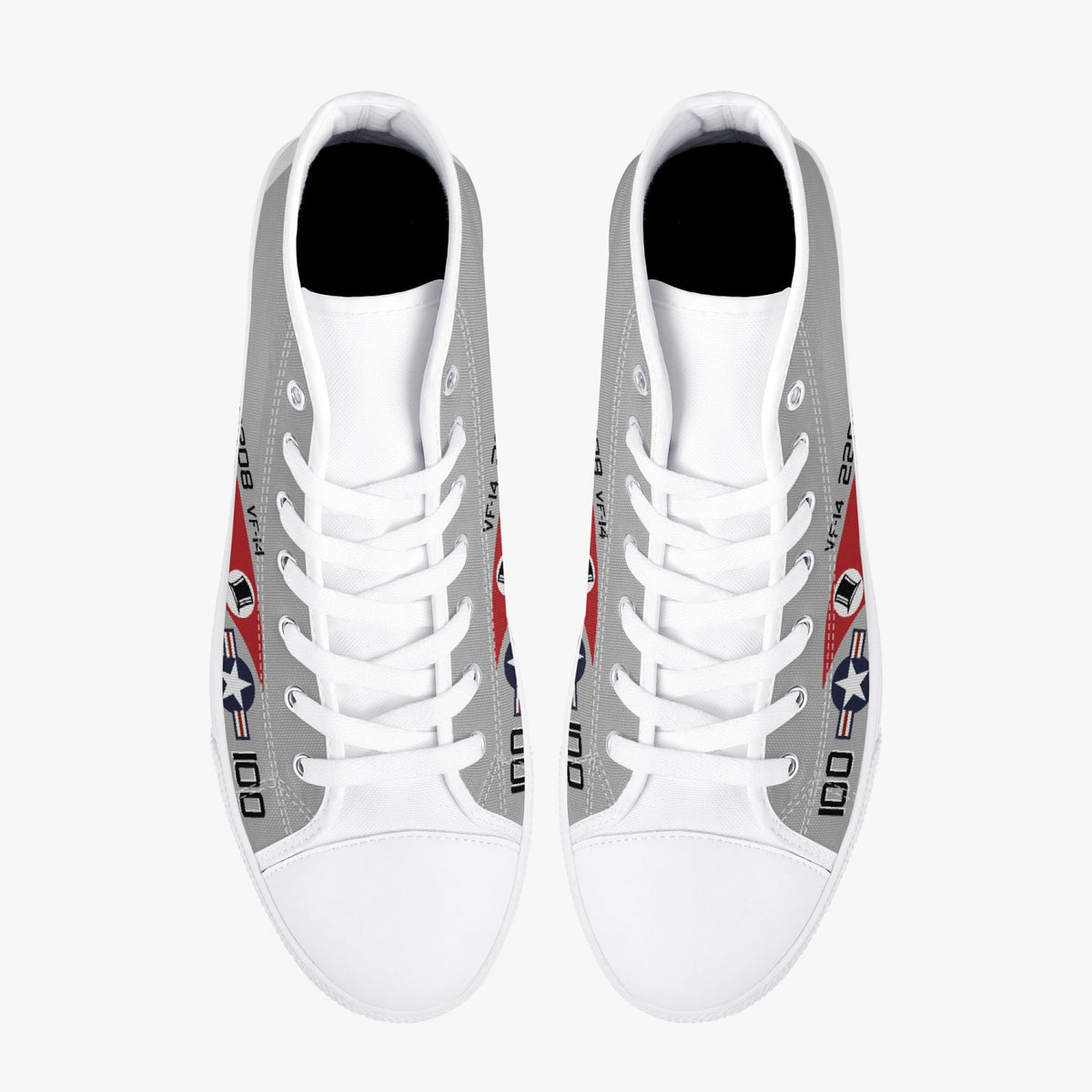 VF-14 "Tophatters" High Top Canvas Shoes - I Love a Hangar
