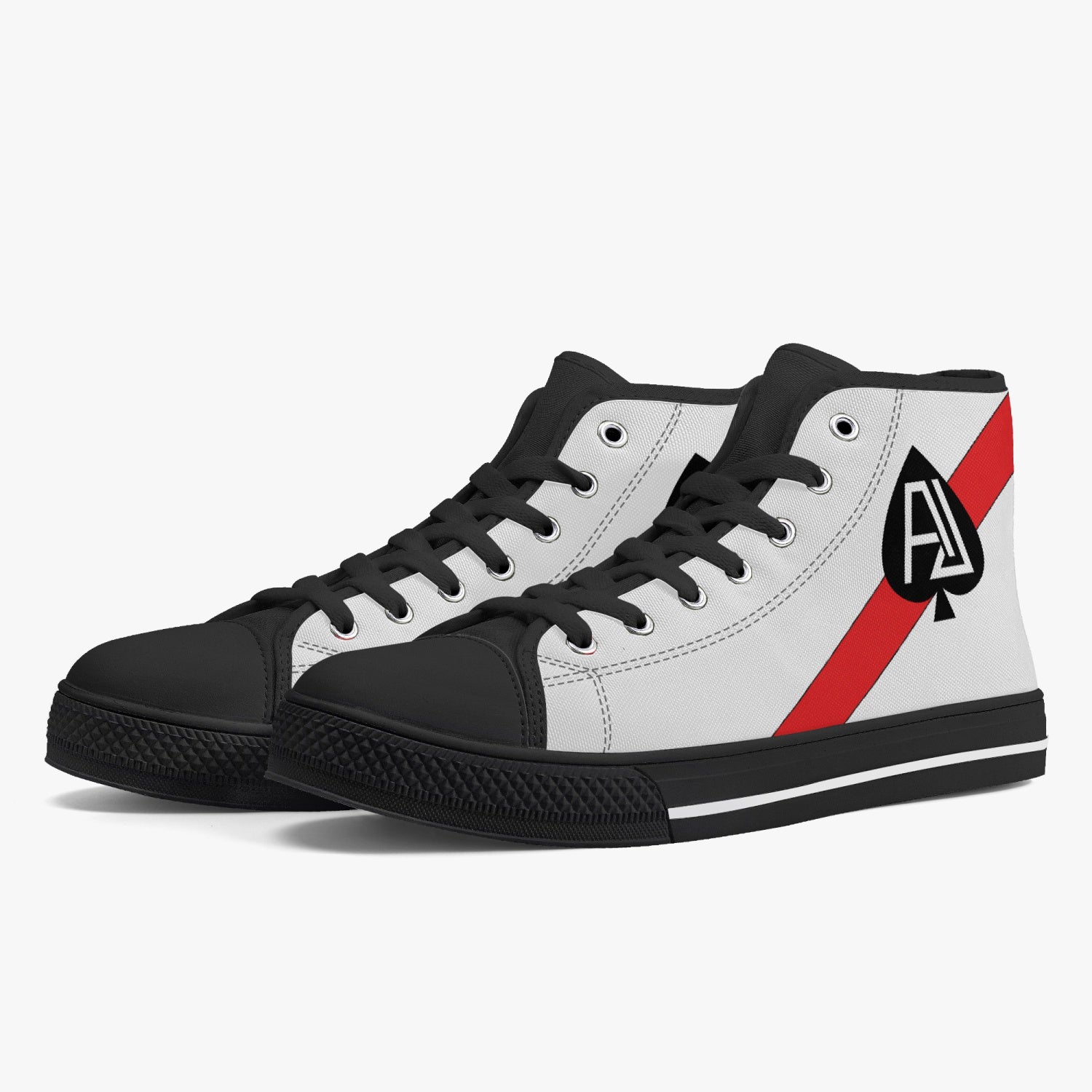 VF-41 "Black Aces" High Top Canvas Shoes - I Love a Hangar