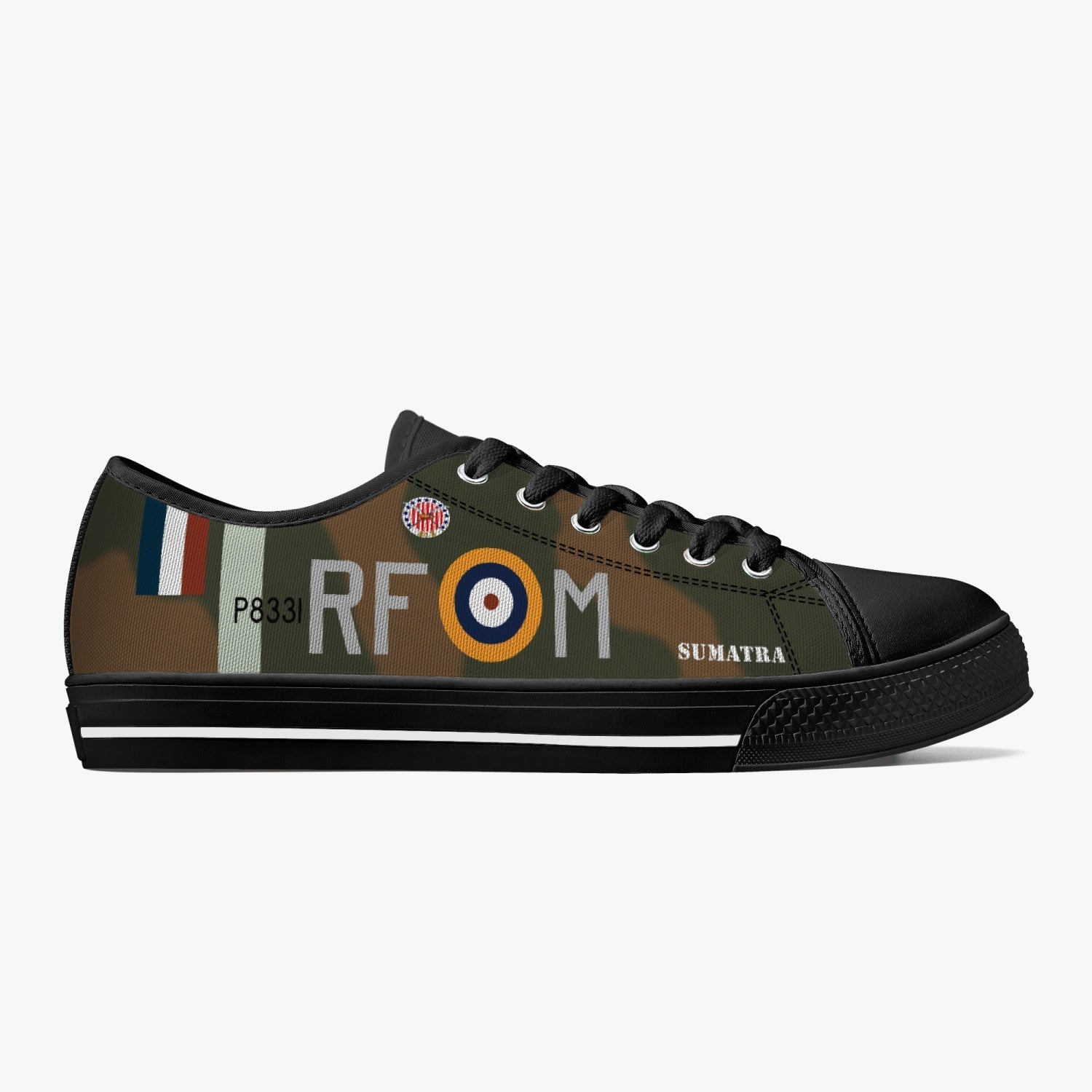 Spitfire "RF-M" Low Top Canvas Shoes - I Love a Hangar