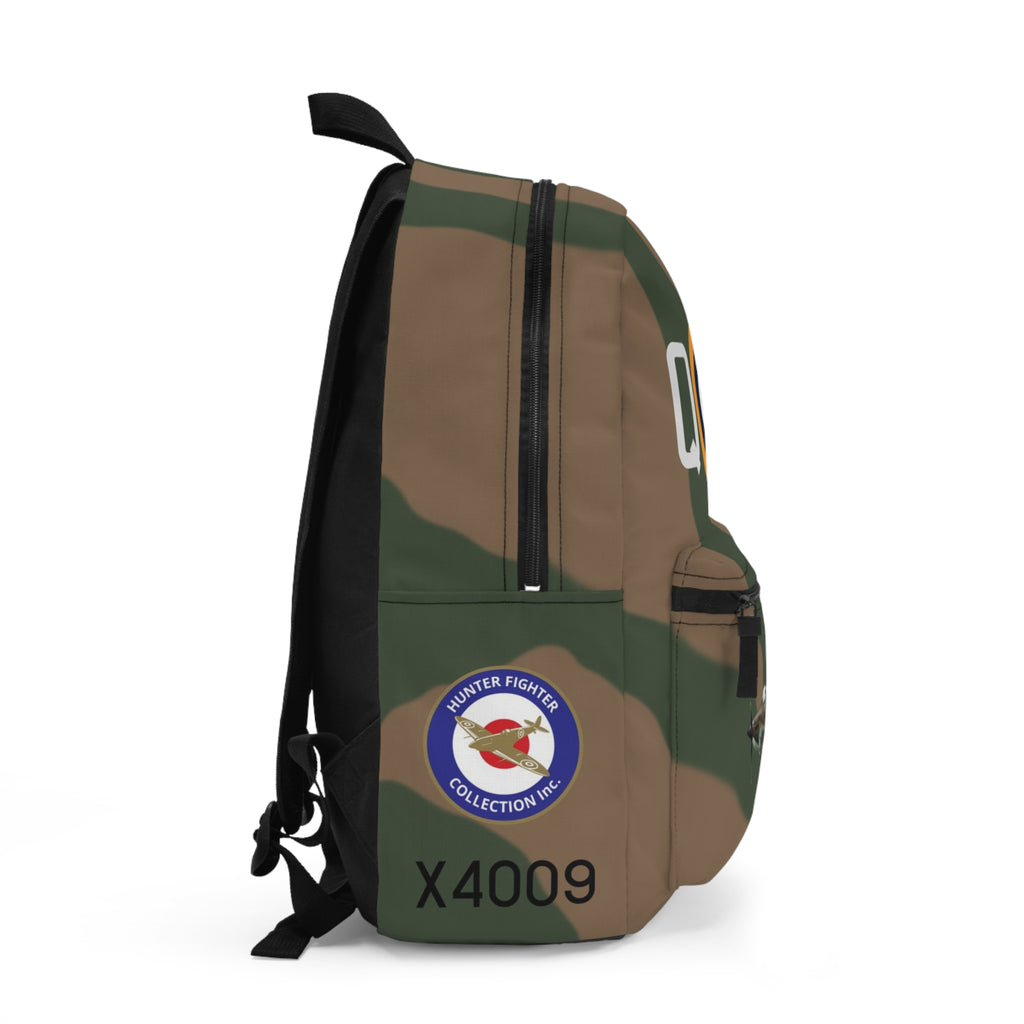 Spitfire "AZ-Q" of Pat Hughes Backpack - I Love a Hangar