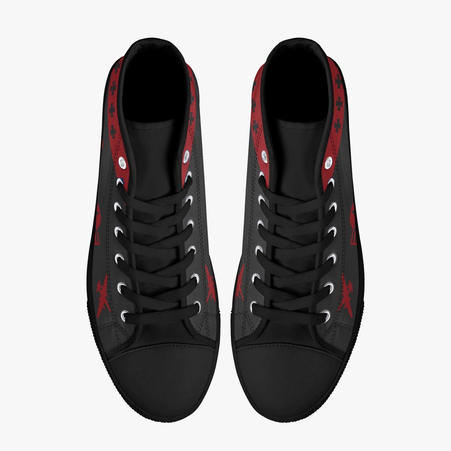 U-2 "Dragon Lady" High Top Canvas shoes - I Love a Hangar