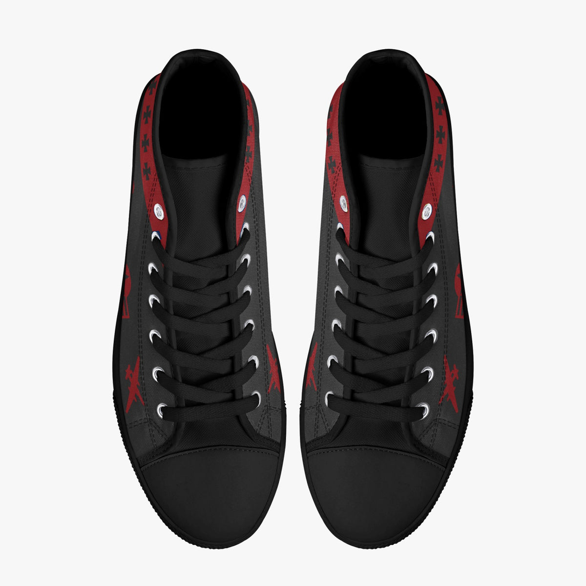 U-2 "Dragon Lady" High Top Canvas shoes - I Love a Hangar