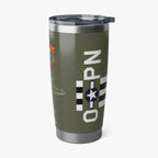 B-26 "Flak Bait" Inspired 20oz (590ml) Stainless Steel Tumbler - I Love a Hangar
