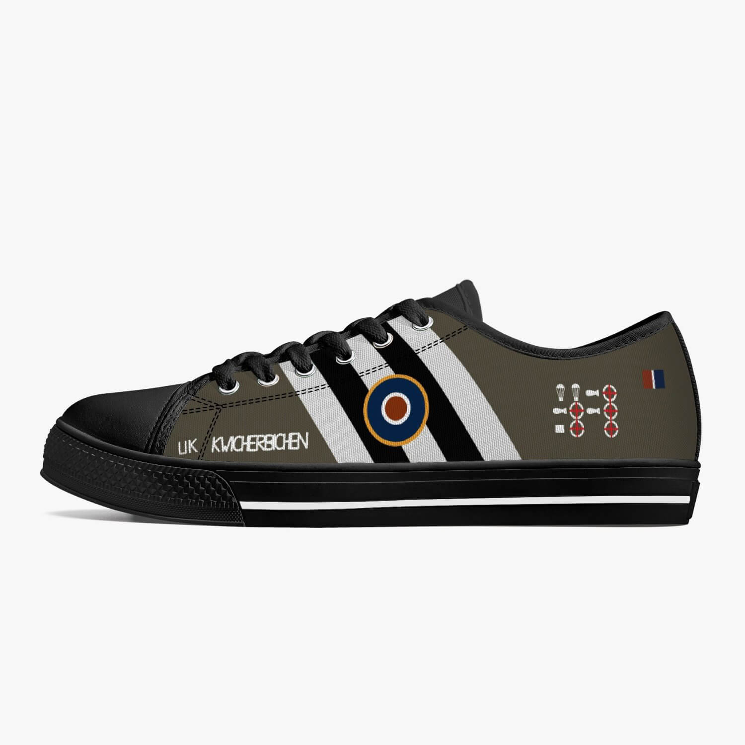 C-47 "Kwicherbichen" Low Top Canvas Shoes - I Love a Hangar