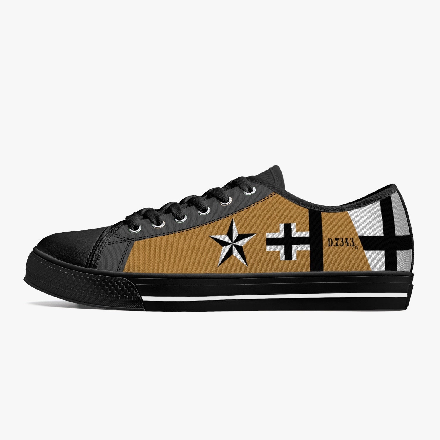 Albatros D.Va "D.7343" Low Top Canvas Shoes - I Love a Hangar