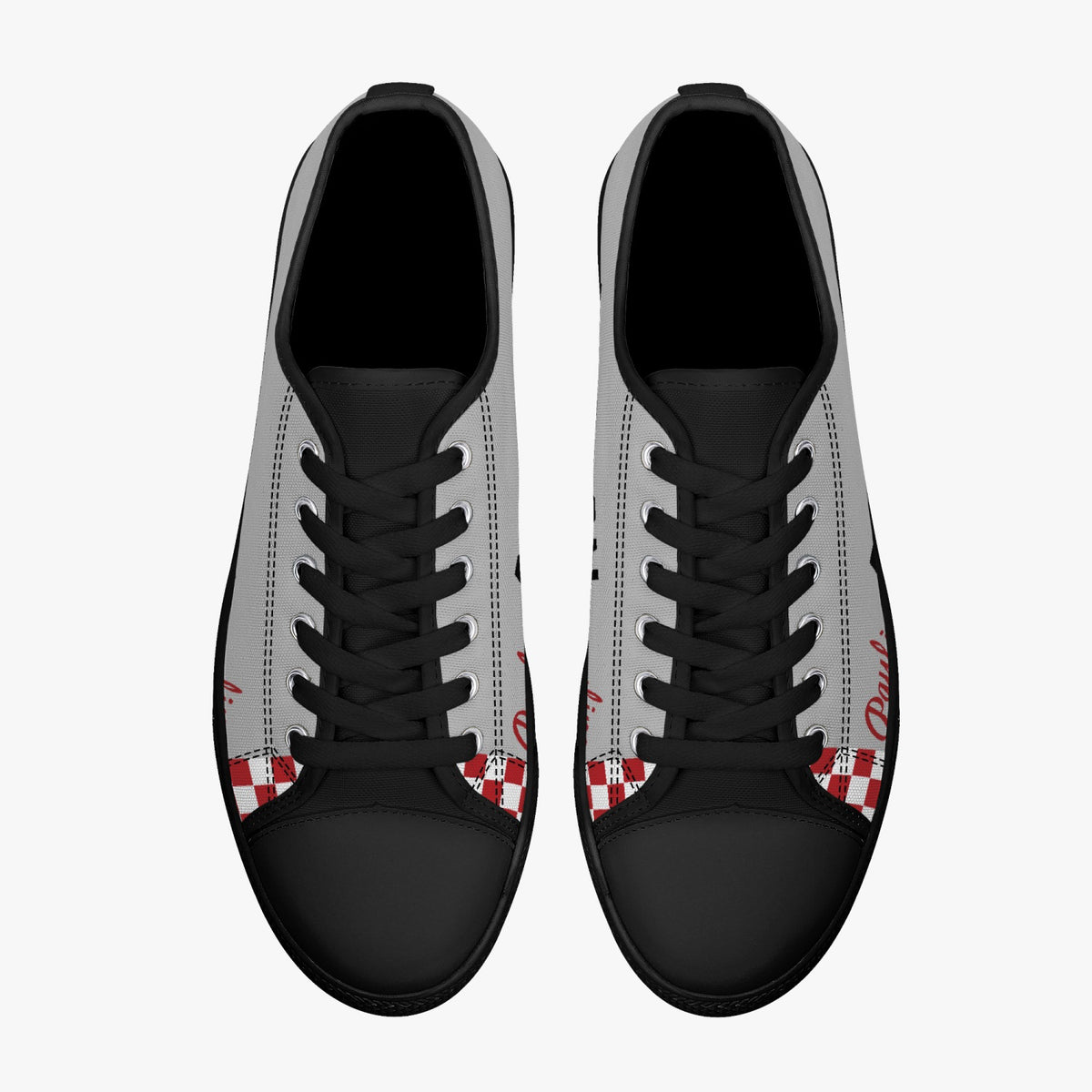 P-51 "Pauline" Low Top Canvas Shoes - I Love a Hangar