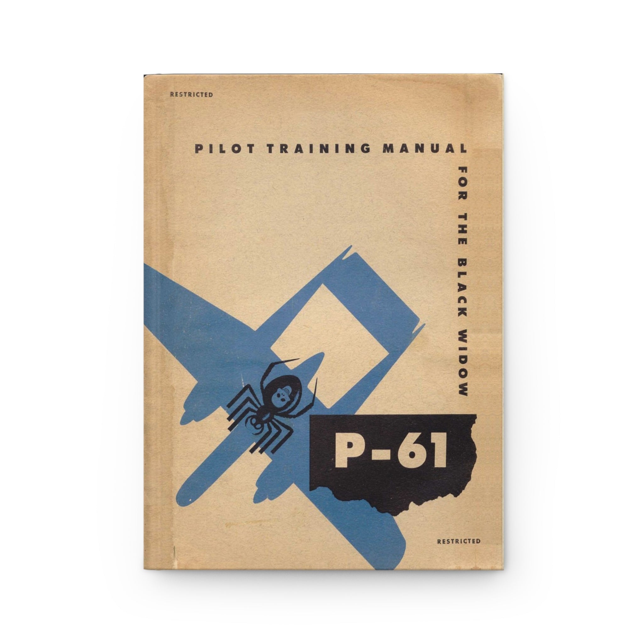 P-61 "Black Widow" Inspired Hardcover Journal - I Love a Hangar