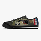 SPAD XIII of Lt. Frank Luke Low Top Canvas Shoes - I Love a Hangar