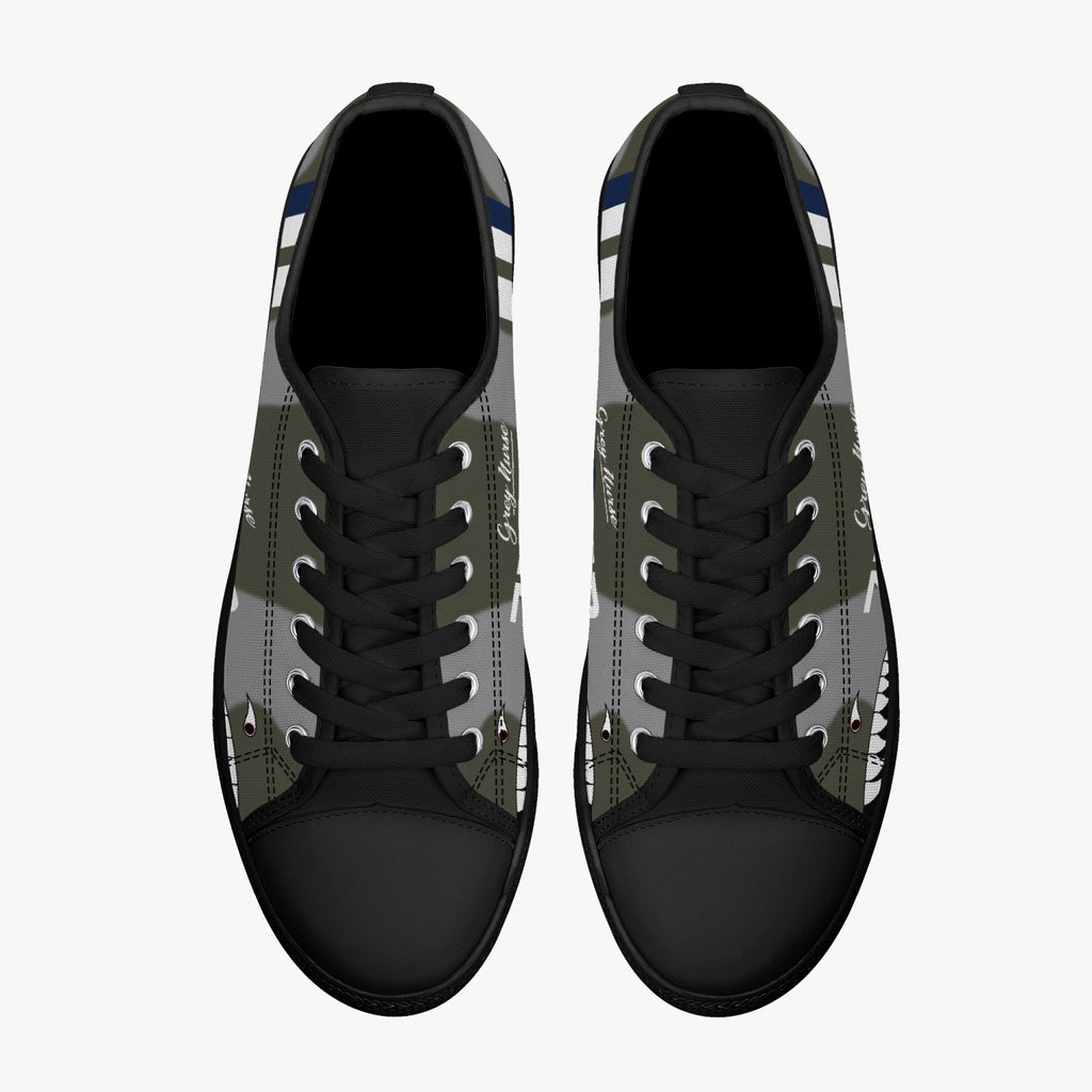 Spitfire "ZP-W" Low Top Canvas Shoes - I Love a Hangar