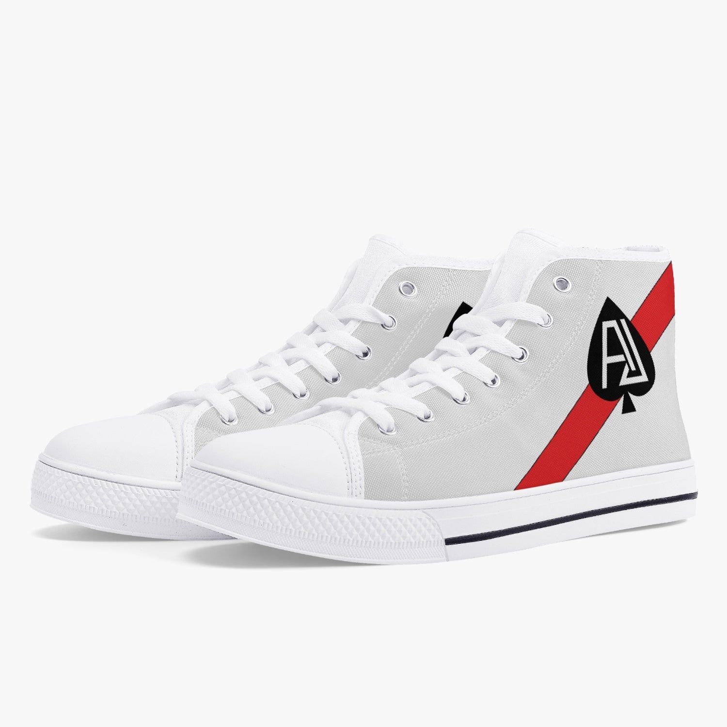 VF-41 "Black Aces" High Top Canvas Shoes - I Love a Hangar