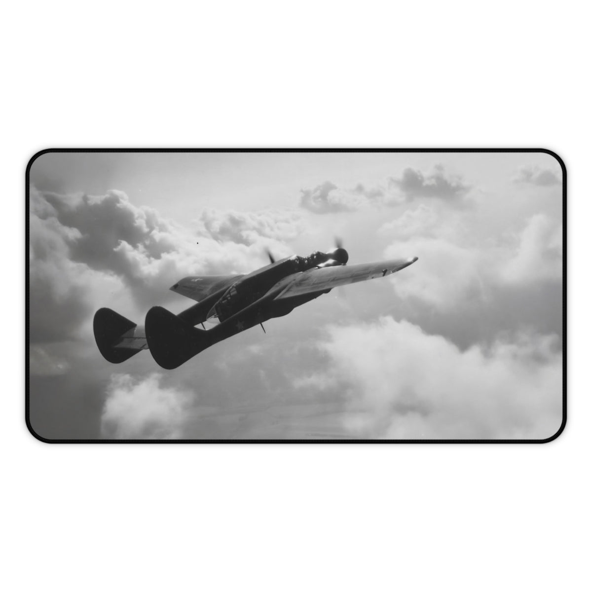 P-61 Black Widow Desk Mat - I Love a Hangar
