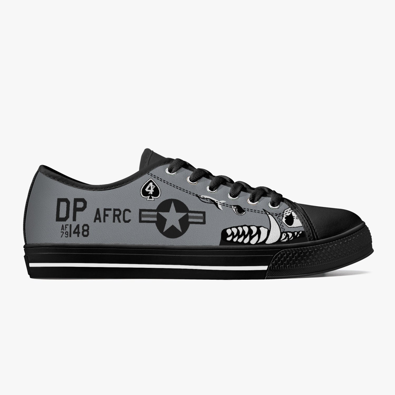 A-10 "Dogpatchers" Low Top Canvas Shoes - I Love a Hangar